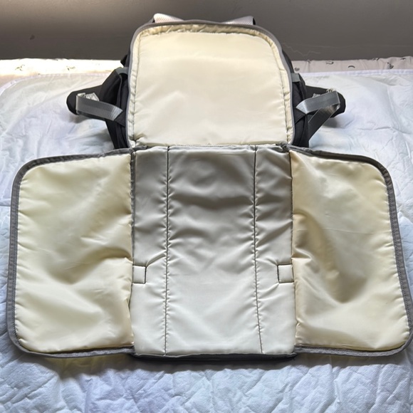 Black Backpack style Diaper Bag - Picture 4 of 6